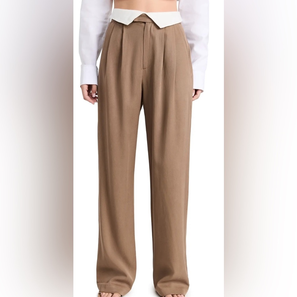 Reformation Tan Women's Trousers